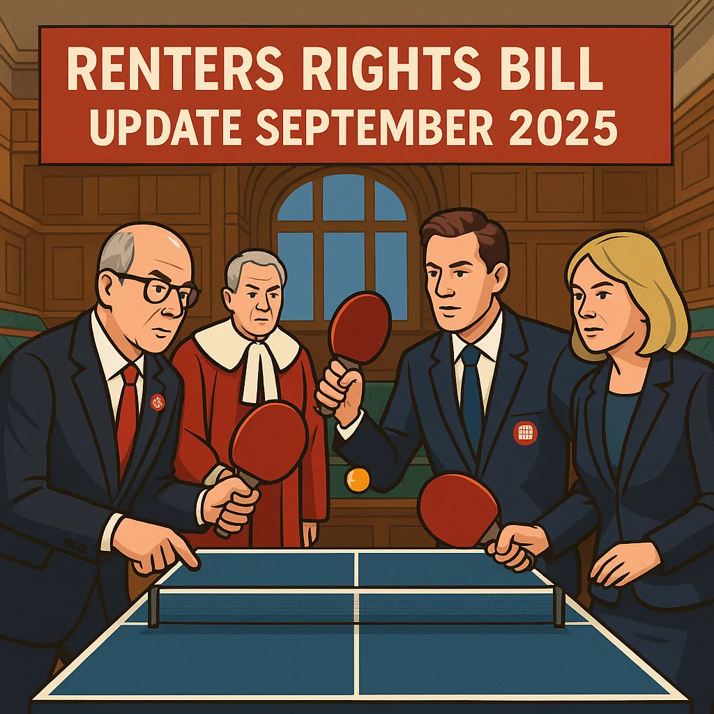 Letting Property in Bristol : Renters Rights Bill Ping Pong Begins!