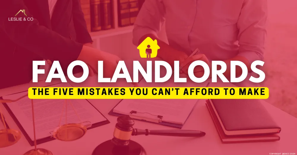 FAO Ealing, Northfields & Hanwell Landlords: The Five Mistakes You Can’t Afford to Make