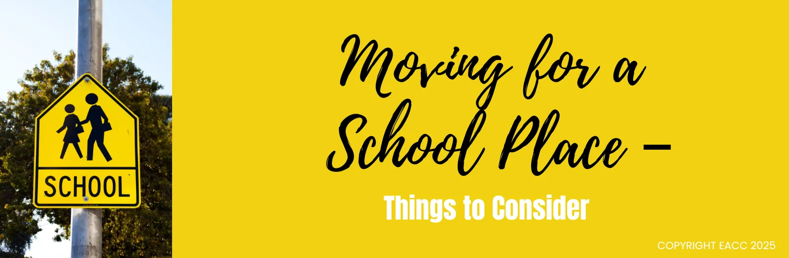 Moving for a School Place – Things to Consider