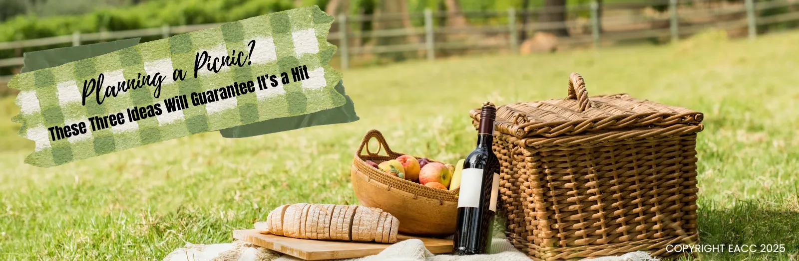Planning a Picnic? These Three Ideas Will Guarantee It’s a Hit