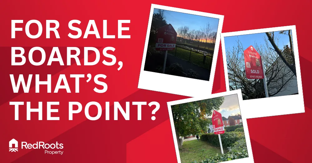 Is there any point in having a for sale board? We 