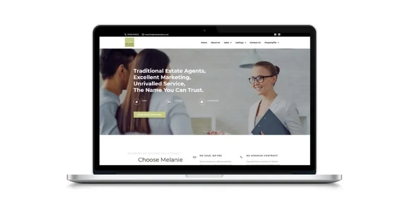 Melanie Estate New Website