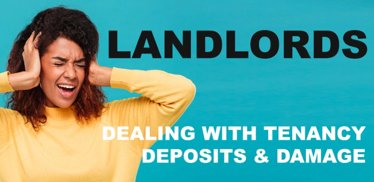 Deposit dispute advice, and what to do if a tenant owes you money.