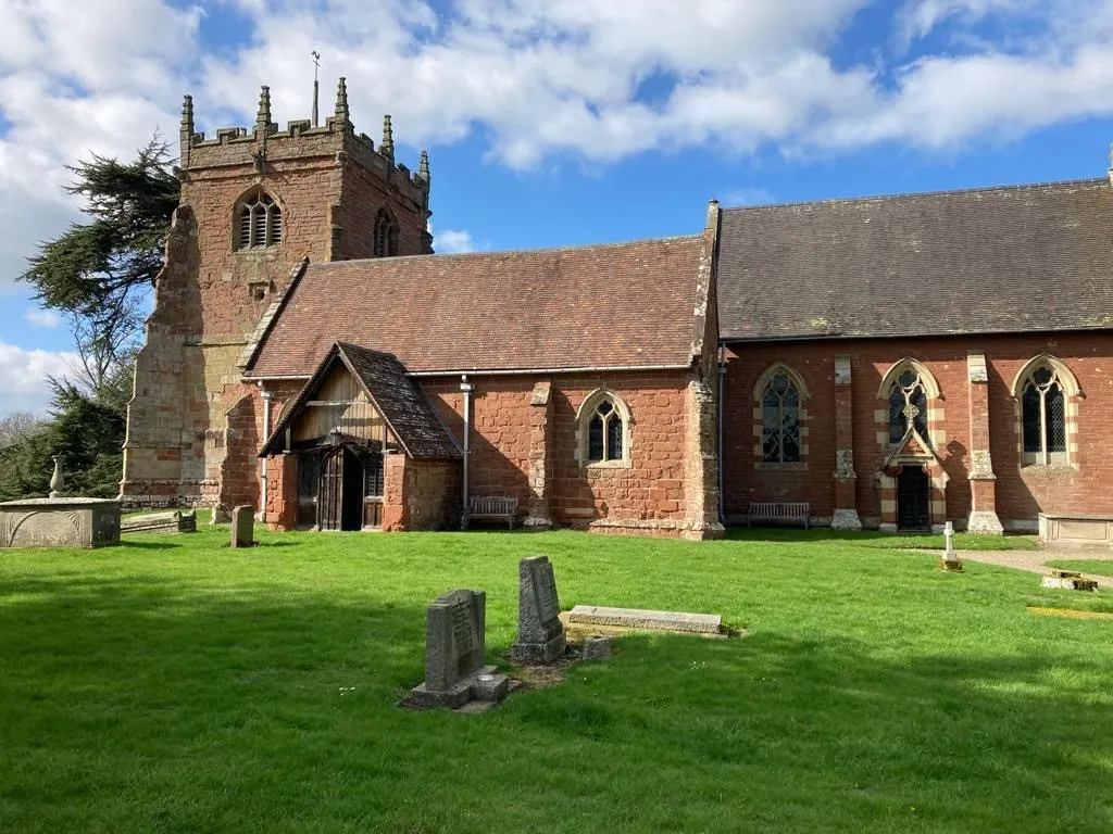 Cound Village in Shropshire