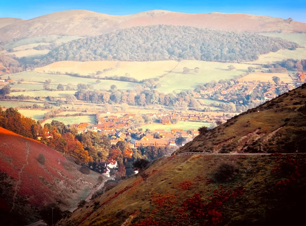 landscape of Church Stretton