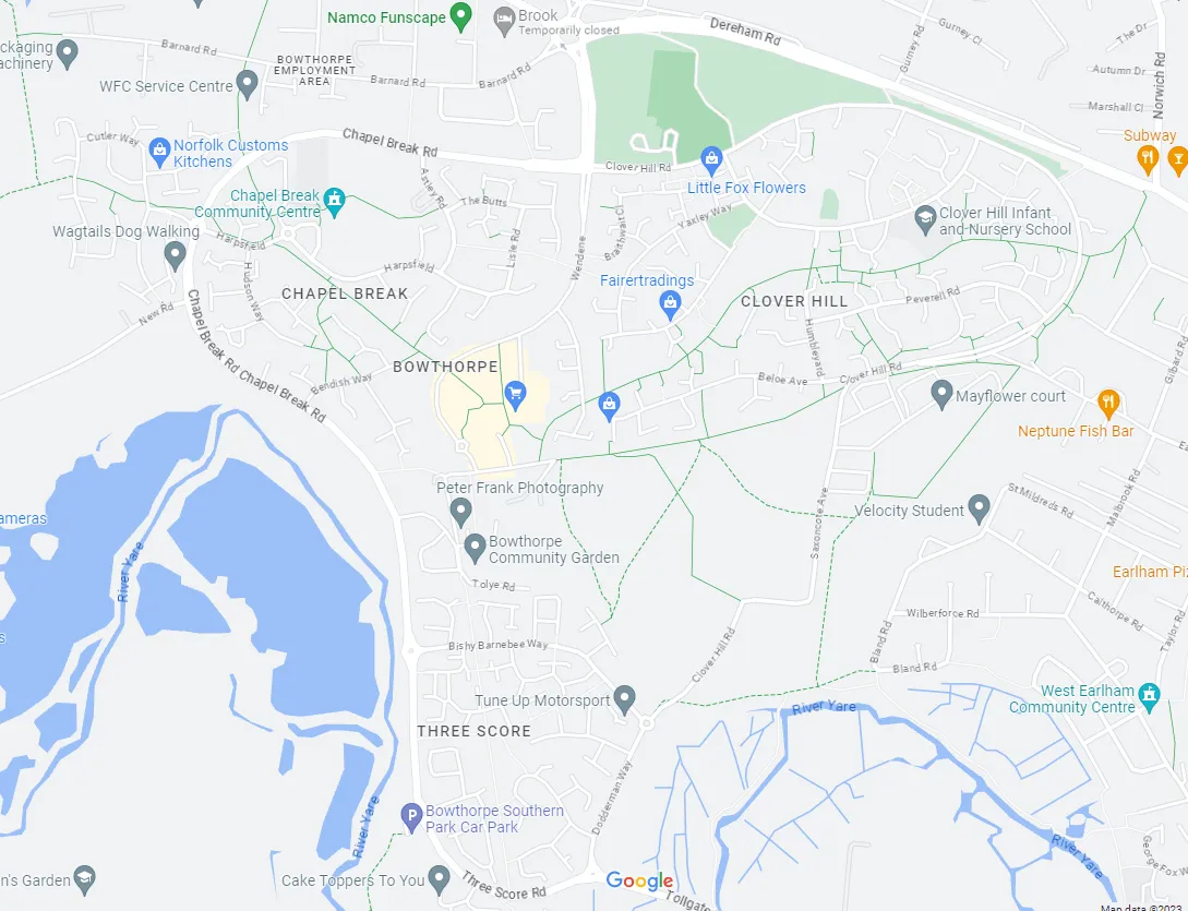 Area Guides for Bowthorpe (3)